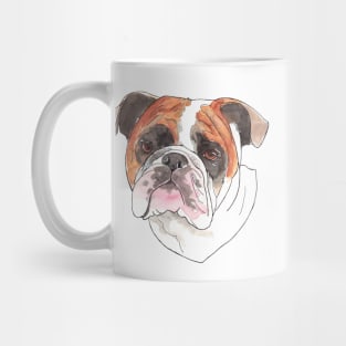 I will be your friend - bulldog portrait Mug